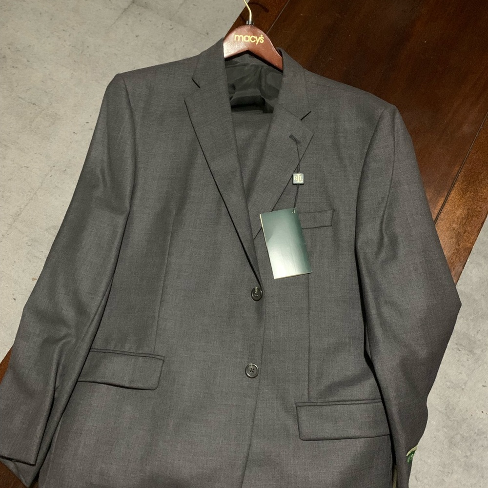 Lauren Ralph Lauren Dark Gray Suit